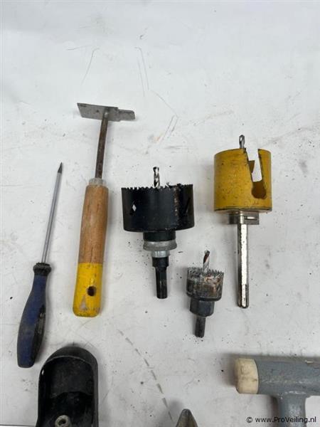 Grote foto online veiling divers handgereedschap doe het zelf en verbouw gereedschappen en machines