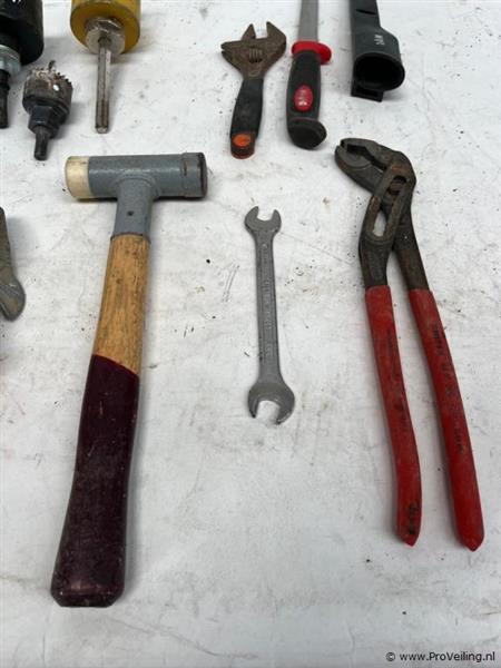 Grote foto online veiling divers handgereedschap doe het zelf en verbouw gereedschappen en machines