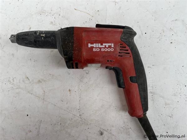 Grote foto online veiling hilti sd 5000 gipsplaatschroevendraaier doe het zelf en verbouw gereedschappen en machines