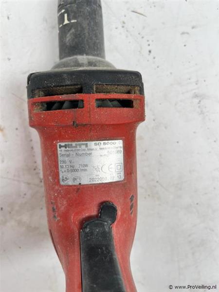Grote foto online veiling hilti sd 5000 gipsplaatschroevendraaier doe het zelf en verbouw gereedschappen en machines