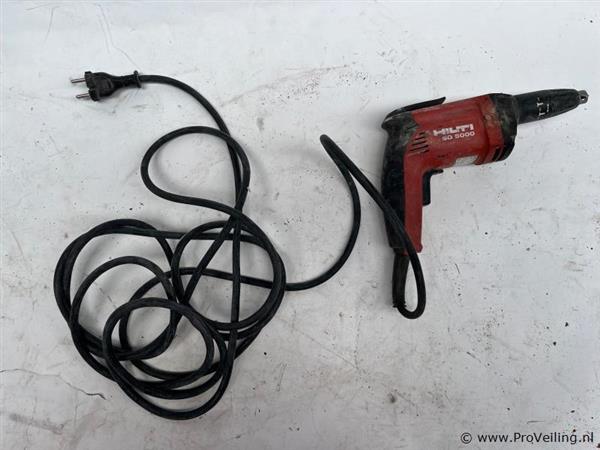 Grote foto online veiling hilti sd 5000 gipsplaatschroevendraaier doe het zelf en verbouw gereedschappen en machines