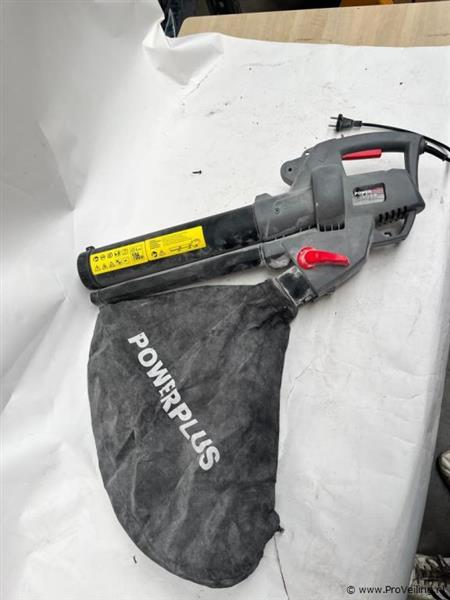 Grote foto online veiling powerplus leaf blower vacuum doe het zelf en verbouw gereedschappen en machines