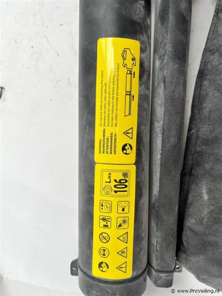 Grote foto online veiling powerplus leaf blower vacuum doe het zelf en verbouw gereedschappen en machines