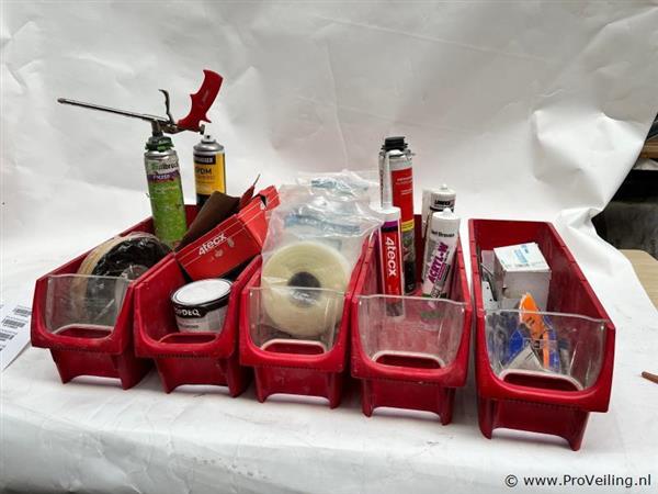 Grote foto online veiling diverse doe het zelf en verbouw materialen en producten