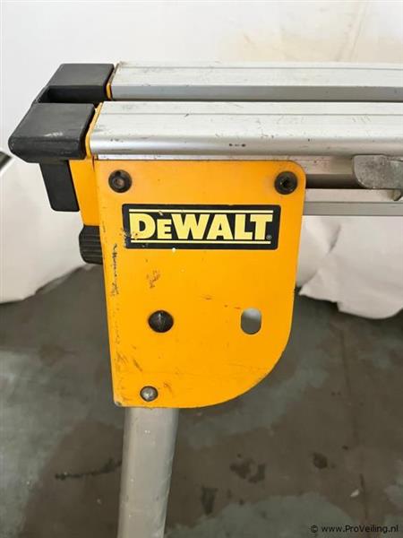 Grote foto online veiling dewalt de7033 xj onderstel voor afkort ve... doe het zelf en verbouw zaagmachines