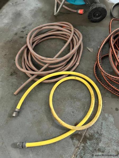 Grote foto online veiling diverse slangen doe het zelf en verbouw materialen en producten