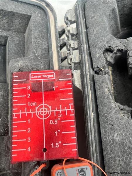 Grote foto online veiling bouwlaser in koffer verzamelen overige verzamelingen