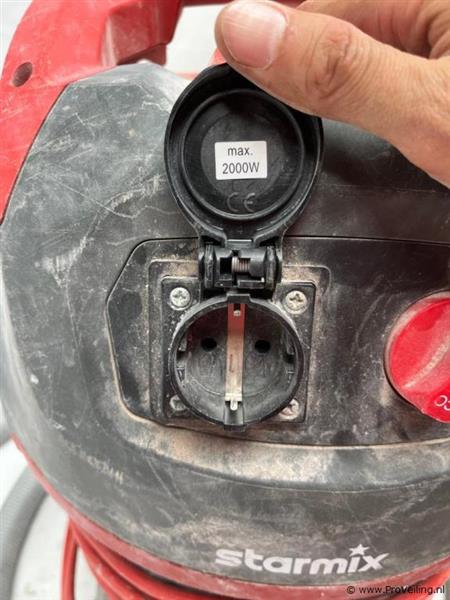 Grote foto online veiling starmix bouwstofzuiger doe het zelf en verbouw gereedschappen en machines