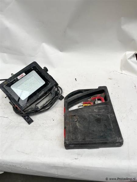 Grote foto online veiling bouwlamp 2 stuks doe het zelf en verbouw gereedschappen en machines