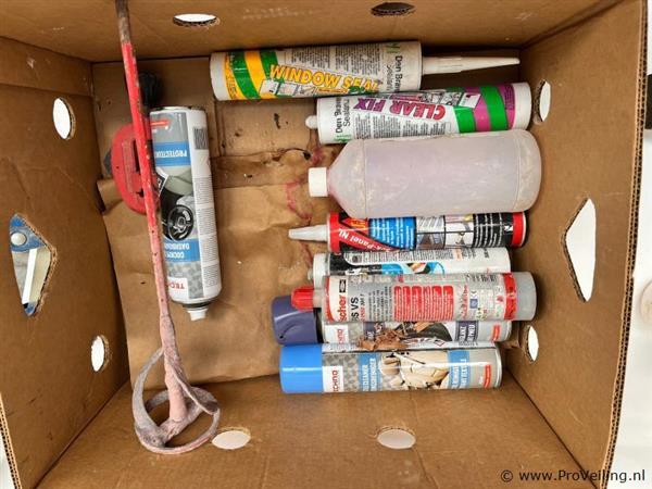 Grote foto online veiling diverse o.a.a hamer kit schuurmachine doe het zelf en verbouw gereedschappen en machines