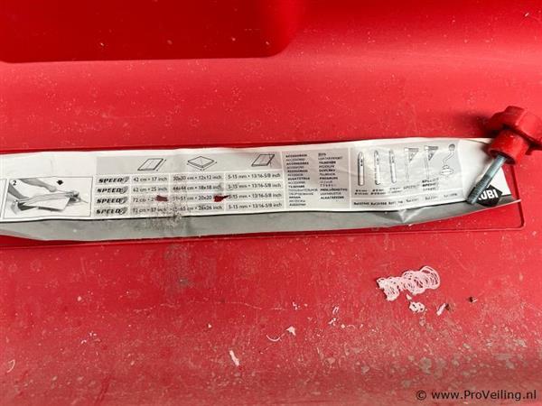 Grote foto online veiling speed 62 25 tegelsnijder doe het zelf en verbouw gereedschappen en machines