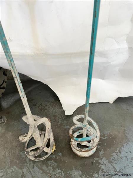 Grote foto online veiling betonmixer collomix xo 4r doe het zelf en verbouw gereedschappen en machines