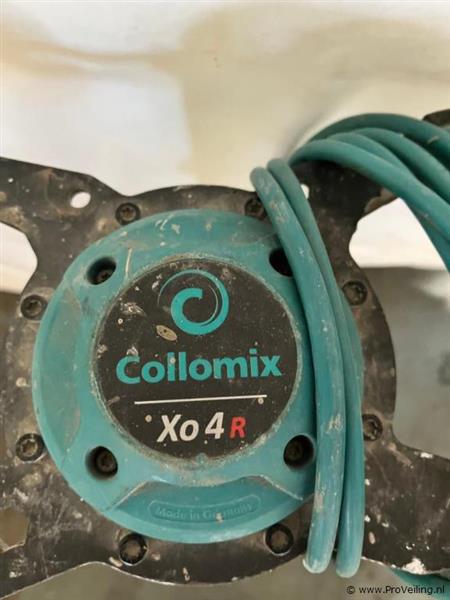 Grote foto online veiling betonmixer collomix xo 4r doe het zelf en verbouw gereedschappen en machines
