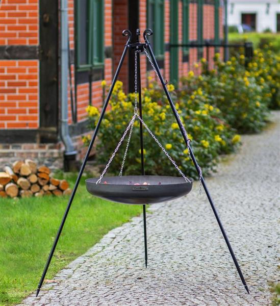Grote foto 180 cm tripod with 70 cm natural steel wok huis en inrichting woningdecoratie