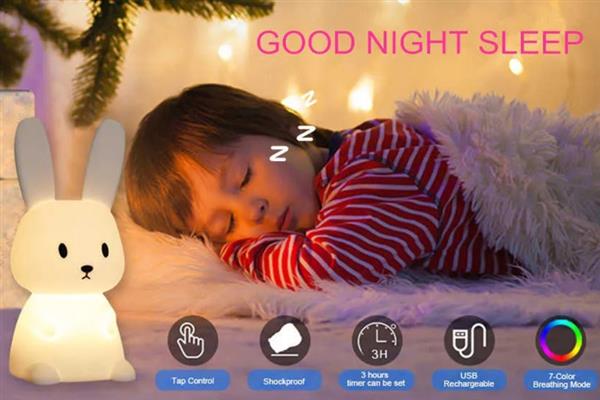 Grote foto konijn nachtlamp kinderen kinderkamer led lamp nijntje touch huis en inrichting woningdecoratie