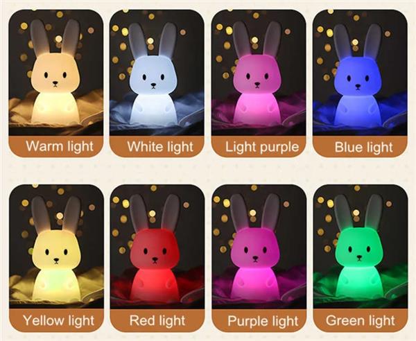 Grote foto konijn nachtlamp kinderen kinderkamer led lamp nijntje touch huis en inrichting woningdecoratie