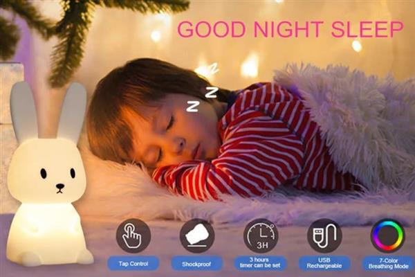 Grote foto konijn nachtlamp kinderen kinderkamer led lamp nijntje touch huis en inrichting woningdecoratie