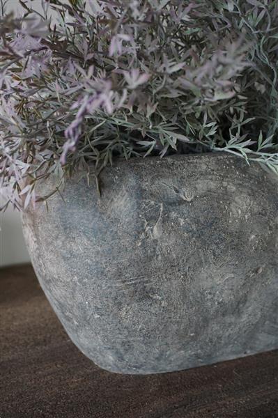 Grote foto bloempot ovaal medium bruin h17 x b34 x d17 cm huis en inrichting woningdecoratie