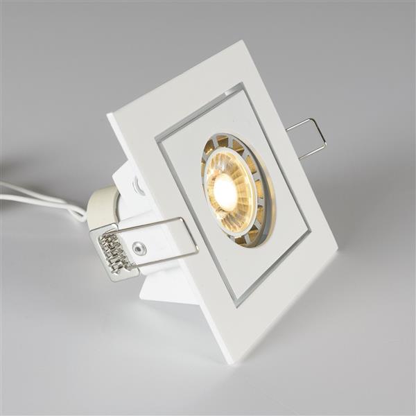 Grote foto led inbouwspot wit vierkant crius huis en inrichting overige