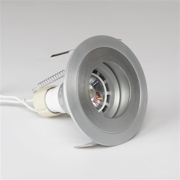 Grote foto led inbouwspot zilver rond crius huis en inrichting overige
