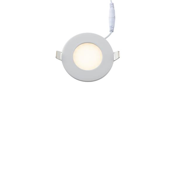 Grote foto ronde led inbouwspot 85 mm 3 watt 3000k crius huis en inrichting overige
