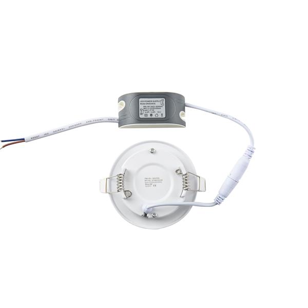 Grote foto ronde led inbouwspot 85 mm 3 watt 3000k crius huis en inrichting overige