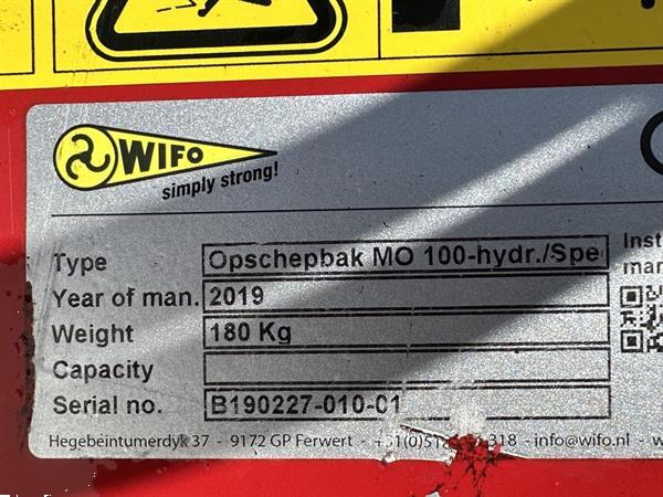 Grote foto wifo mo100 hydr. schepbak hydraulisch kantelen doe het zelf en verbouw containers