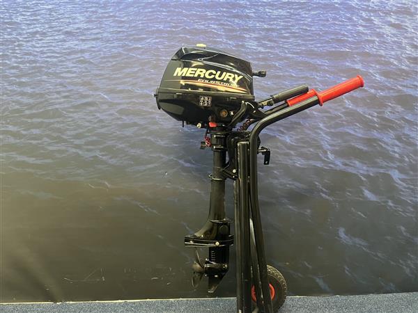 Grote foto mercury 2.5 buitenboordmotor kortstaart watersport en boten buiten en binnenboordmotoren