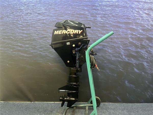 Grote foto mercury 9.9 pk artnr. 4330 langstaart elektrische start watersport en boten buiten en binnenboordmotoren