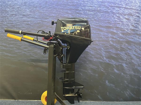 Grote foto tohatsu 9.8 buitenboordmotor artnr. 7976 langstaart 4 takt 2 watersport en boten buiten en binnenboordmotoren