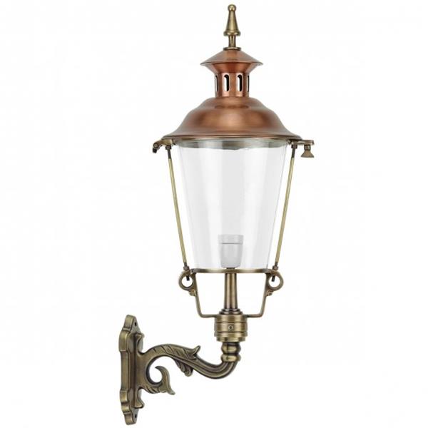Grote foto wandlamp bestaande uit koper en messing geweldige uitstraling tuin en terras tuinmeubelen