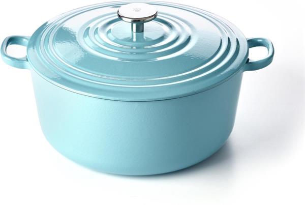 Grote foto bk bourgogne braadpan 28 cm aqua blue huis en inrichting kookgerei