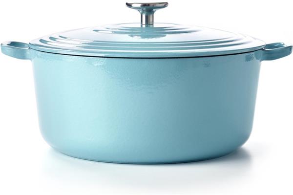 Grote foto bk bourgogne braadpan 28 cm aqua blue huis en inrichting kookgerei