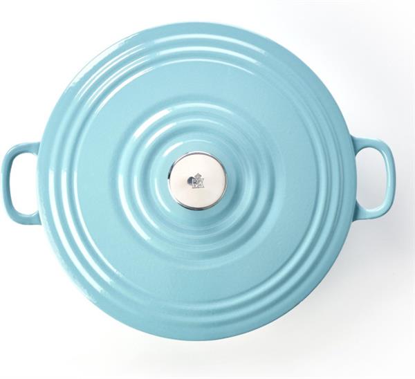 Grote foto bk bourgogne braadpan 28 cm aqua blue huis en inrichting kookgerei