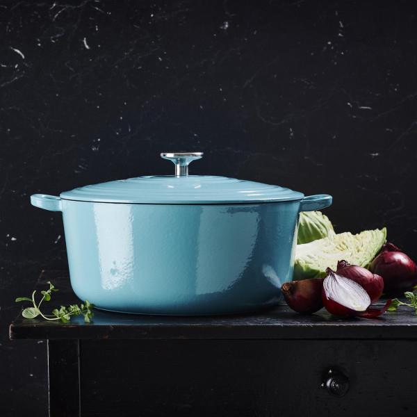 Grote foto bk bourgogne braadpan 28 cm aqua blue huis en inrichting kookgerei