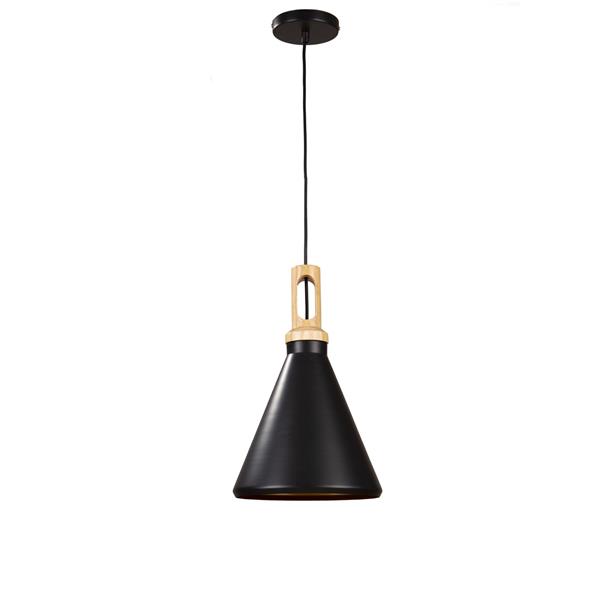 Grote foto hanglamp zwart alu met gouden binnenkant valott timo huis en inrichting overige