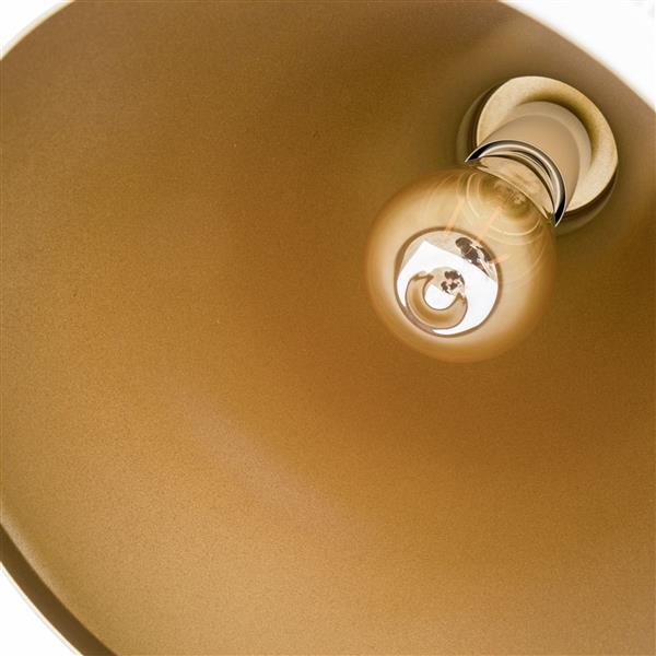 Grote foto hanglamp witt alu met gouden binnenkant valott timo huis en inrichting overige