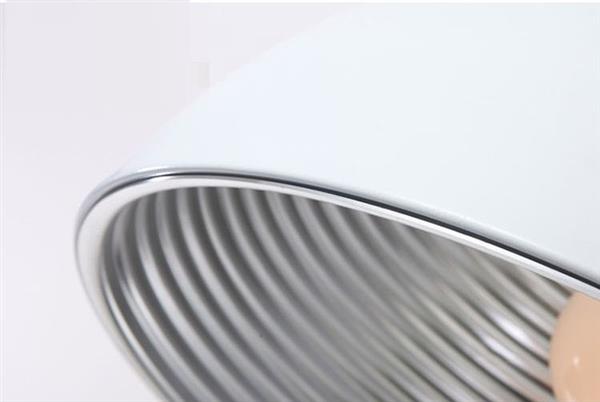 Grote foto hanglamp wit met zilveren binnenkant 30 cm scaldare lucano huis en inrichting overige