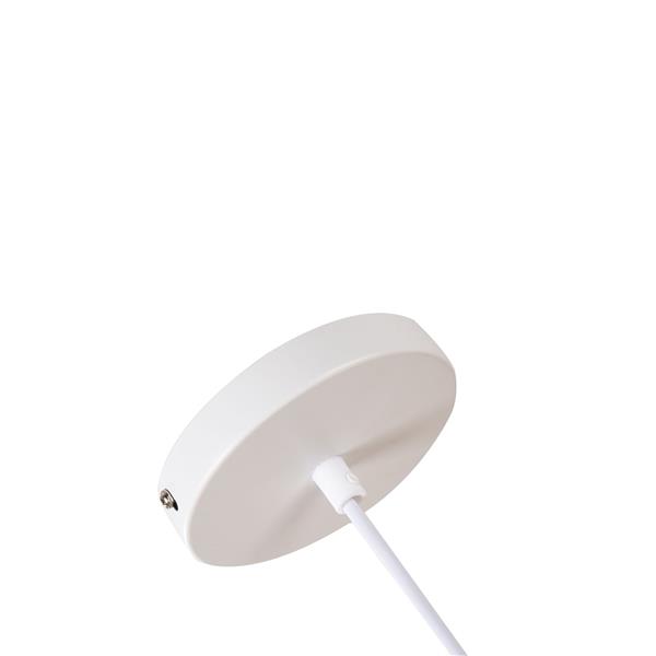 Grote foto hanglamp wit met zilveren binnenkant 30 cm scaldare lucano huis en inrichting overige