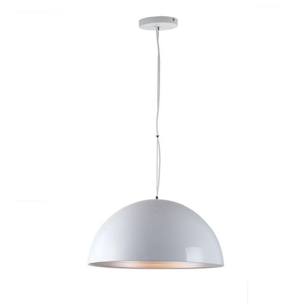 Grote foto hanglamp wit met zilveren binnenkant 60 cm scaldare lucano huis en inrichting overige