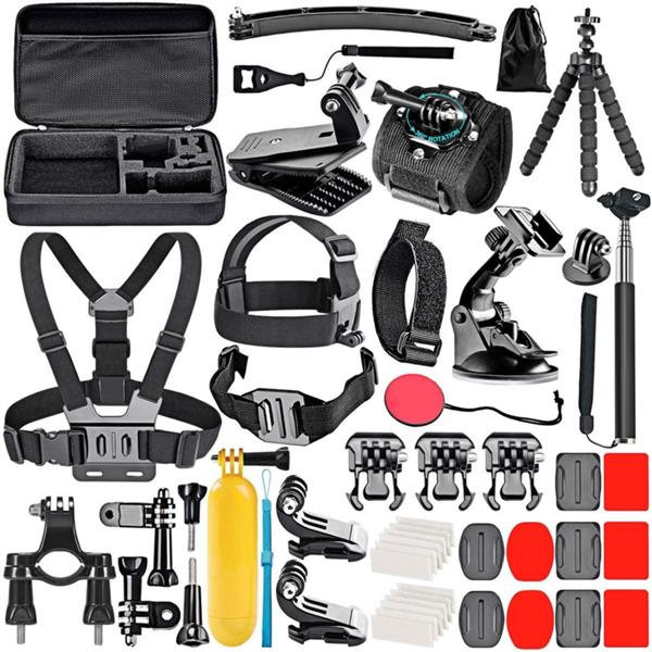 Grote foto 50in1 accessoires kit set gopro go pro hero 9 10 11 12 case huis en inrichting woningdecoratie