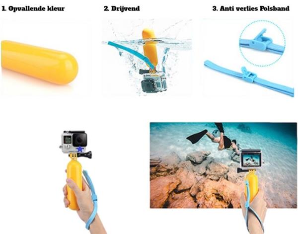 Grote foto 50in1 accessoires kit set gopro go pro hero 9 10 11 12 case huis en inrichting woningdecoratie