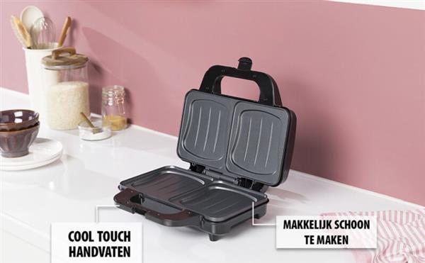 Grote foto tristar tosti apparaat sa 3060 tosti ijzer met anti aanbaklaag tosti maker met schelpvorm 900w witgoed en apparatuur algemeen