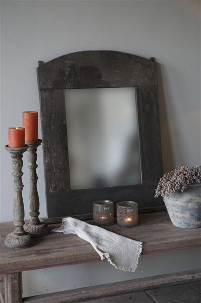 Grote foto spiegel old farm oud hout h80 x b60 cm huis en inrichting woningdecoratie