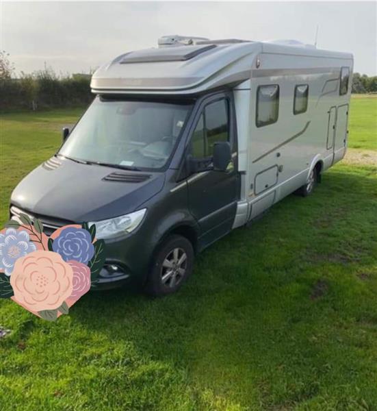 Grote foto mercedes hymer eriba ml t 580 caravans en kamperen stacaravans