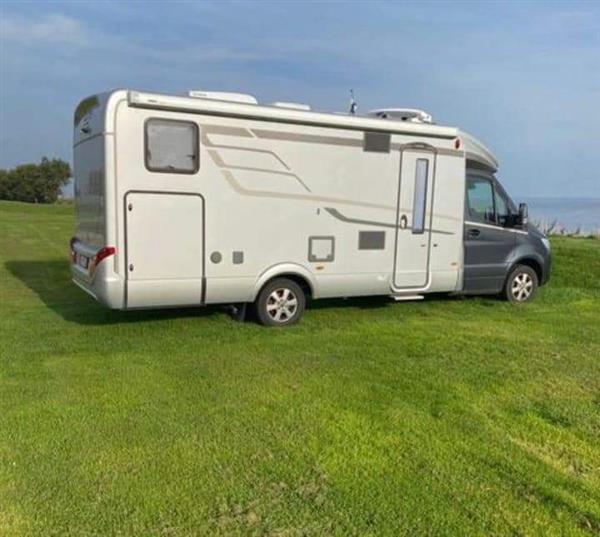 Grote foto mercedes hymer eriba ml t 580 caravans en kamperen stacaravans