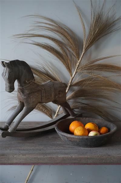 Grote foto oud houten schaal rustiek d32 5 x h 7 5 cm huis en inrichting woningdecoratie