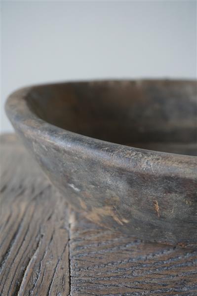 Grote foto oud houten schaal rustiek d32 5 x h 7 5 cm huis en inrichting woningdecoratie