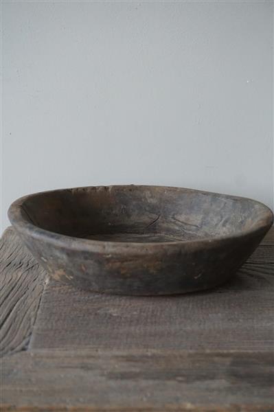 Grote foto oud houten schaal rustiek d32 5 x h 7 5 cm huis en inrichting woningdecoratie