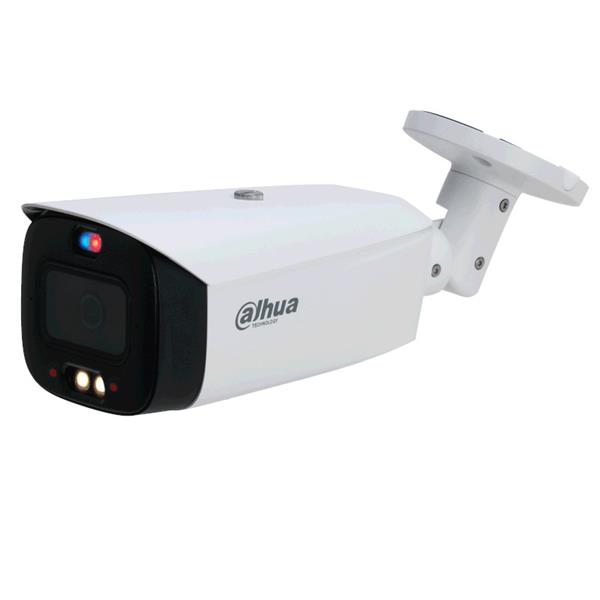 Grote foto dahua 4mp ip cameraset tioc 4 bullet camera actieve afschrikking 2.8mm 30m ips44db3 audio tv en foto videobewakingsapparatuur